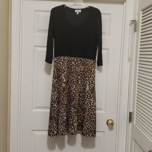 Signature Black  &Brown Dress